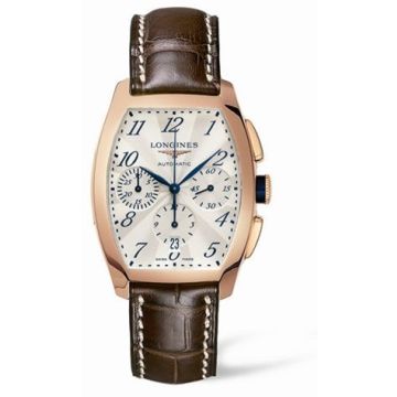 Longines Evidenza Chronograph Pink Gold