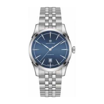 Hamilton Spirit Of Liberty Auto 42 Stainless Steel / Blue / Bracelet