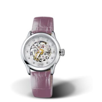 Oris Artelier Skeleton 31 Diamonds Stainless Steel