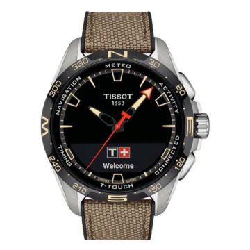 Tissot T-Touch Connect Solar Titanium - Ceramic / Black / Fabric