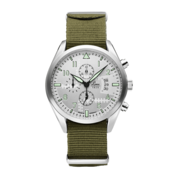 Laco Chronographs Seattle / Stainless Steel / Silver