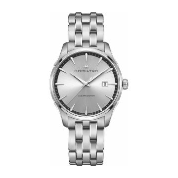 Hamilton Jazzmaster Quartz Stainless Steel / Silver / Bracelet