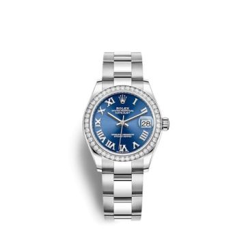 Rolex Datejust 31 Stainless Steel / Diamond / Blue - Roman / Oyster