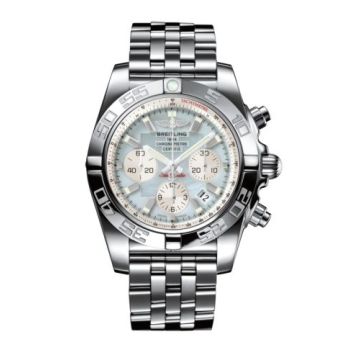 Breitling Chronomat 44 Stainless Steel / Gray Pearl / Bracelet