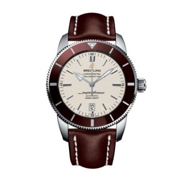 Breitling Superocean Heritage II 46 Stainless Steel / Bronze / Silver / Calf / Pin