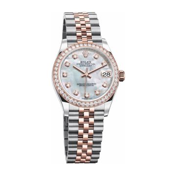 Rolex Datejust 31 Stainless Steel/ Rose Gold / Diamond / MOP / Jubilee