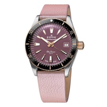 Edox Skydiver 38 Date Automatic Special Edition With Additional Strap