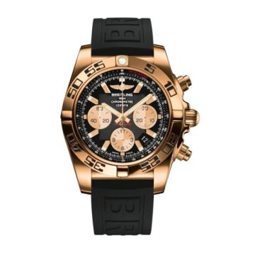 Breitling Chronomat 44 Rose Gold / Onyx Black / Rubber