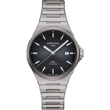 Certina DS-7 Quartz Titanium / Black / Bracelet