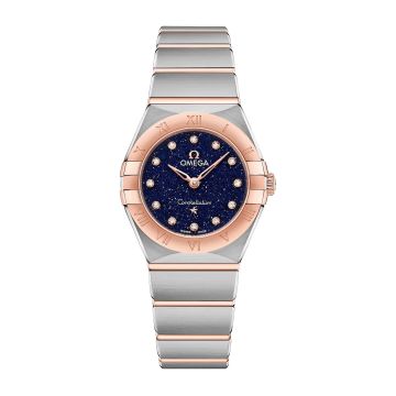 Omega Constellation Manhattan 25 Quartz Stainless Steel / Sedna Gold / Aventurine