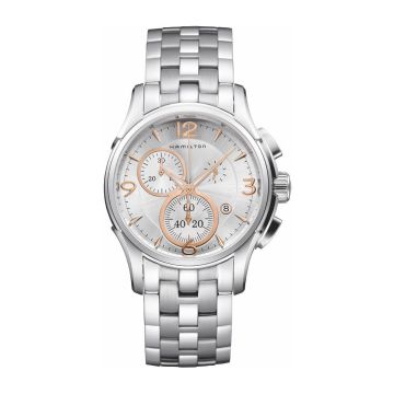 Hamilton Jazzmaster Chrono Quartz 42 Stainless Steel / Silver / Bracelet