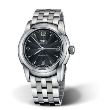 Oris Artelier Chronometer Date 40.5 Stainless Steel / Black / Bracelet