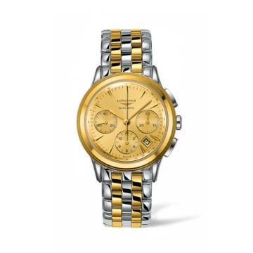 Longines Flagship Chronograph Two Tone