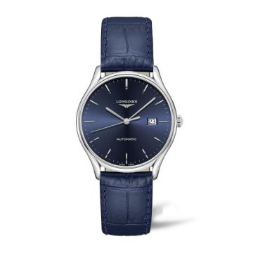 Longines Lyre 40 Automatic Stainless Steel / Blue