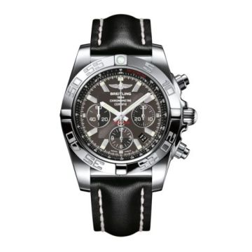 Breitling Chronomat 44 Stainless Steel / Carbon Black / Calf