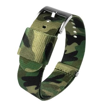 Classic Camouflage Elite Nylon NATO® style Watch Band - 18mm