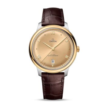 Omega De Ville Master Chronometer Stainless Steel - Yellow Gold / Champagne