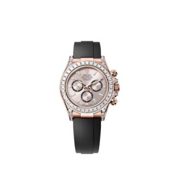 Rolex Cosmograph Daytona Everose Gold - Baguette / Sundust - Baguette / Oysterflex