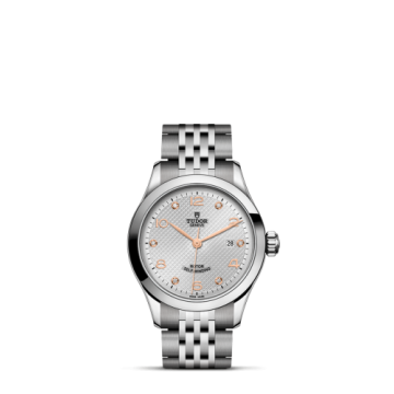 Tudor 1926 28 Stainless Steel / Silver - Diamond