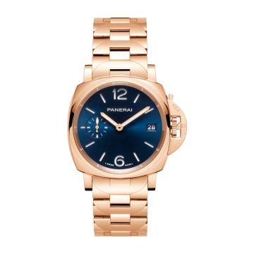 Panerai Luminor Due 38 Automatic Goldtech TuttoOro / Blue