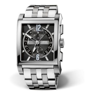 Oris Rectangular Titan Chronograph / Bracelet