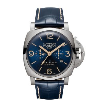 Panerai Luminor 1950 47 Equation Of Time 8 Days Titanium / Blue