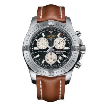 Breitling Colt Chronograph Volcano Black / Calf / Pin