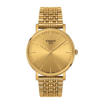Tissot Everytime Medium Yellow Gold PVD / Champagne / Bracelet