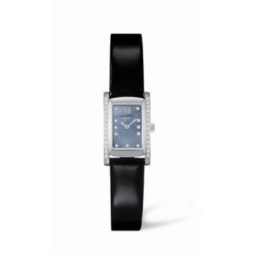 Longines DolceVita 16 Quartz Stainless Steel Diamond Blue