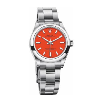 Rolex Oyster Perpetual 31 Stainless Steel / Red