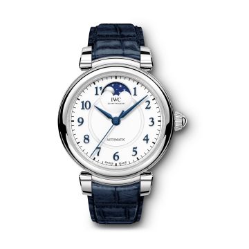 IWC Schaffhausen Da Vinci 36 Moonphase Stainless Steel / Silver