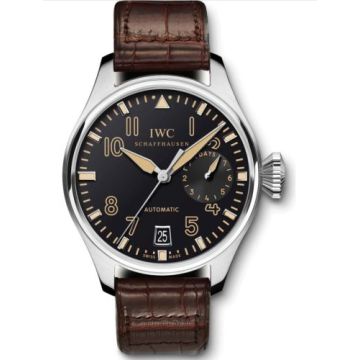 IWC Schaffhausen Big Pilot Platinum / Black / Wempe