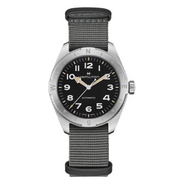 Hamilton Khaki Field Expedition 41 Stainless Steel / Black / NATO