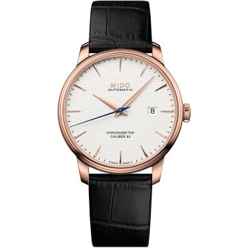 Mido Baroncelli Chronometer Rose Gold / Silver