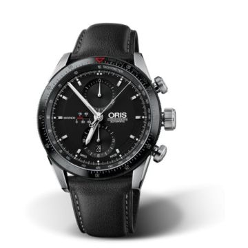 Oris Artix GT Chronograph Stainless Steel - Ceramic / Black