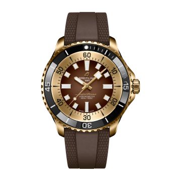 Breitling SuperOcean Automatic 44 Bronze / Brown / Rubber