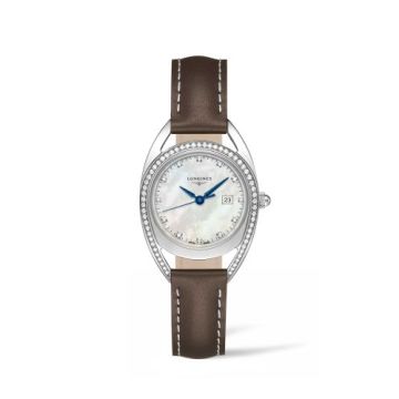Longines Equestrian Horseshoe 30 Diamond / MOP