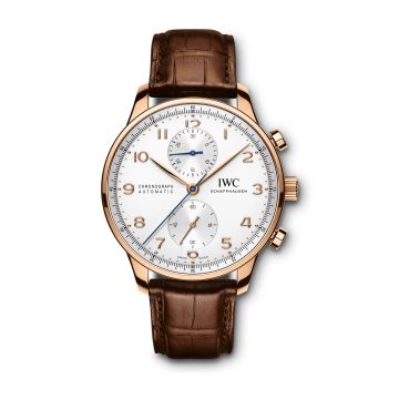 IWC Schaffhausen Portuguese Chrono-Automatic Red Gold / Silver