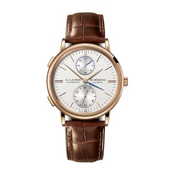 A. Lange & Söhne Saxonia Dual Time Pink Gold