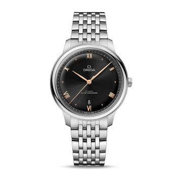 Omega De Ville Master Chronometer Stainless Steel / Black / Bracelet