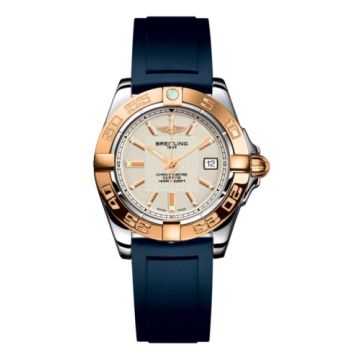 Breitling Galactic 32 Stainless Steel / Rose Gold / Sierra Silver / Rubber