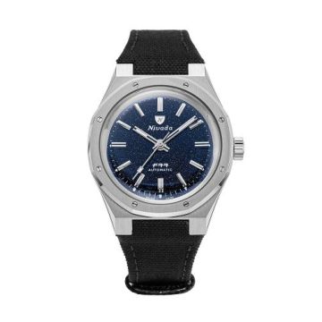 Nivada Grenchen F77 Stainless Steel / Aventurine / Velcro