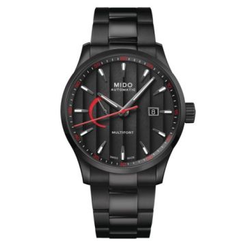 Mido Multifort Power Reserve PVD / Black / Bracelet