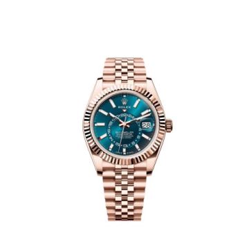 Rolex Sky-Dweller Everose / Blue / Jubilee