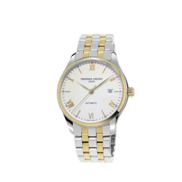 Frederique Constant Classic Automatic Stainless Steel - Yellow Gold / Silver / Bracelet