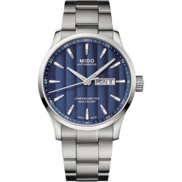 Mido Multifort Chronometer 1 Stainless Steel / Blue / Bracelet