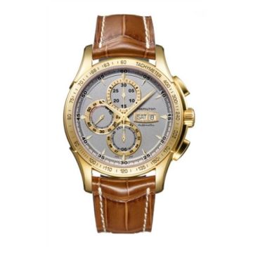 Hamilton Jazzmaster Lord Hamilton 46mm Silver Dial PVD Gold