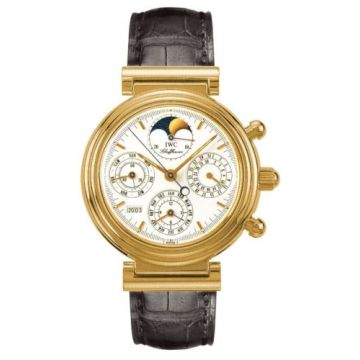 IWC Schaffhausen Da Vinci Perpetual Red Gold / White / English