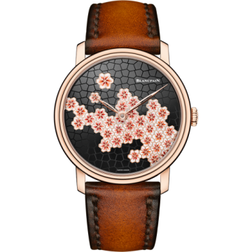 Blancpain Villeret 8 Jours Manuelle Red Gold / Unique Piece / Cherry Blossom