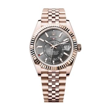 Rolex Sky-Dweller Everose / Slate / Jubilee